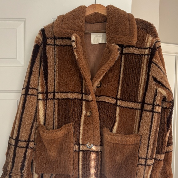 DOEN Heirloom Coat – Size Small (Brown/Tan Plaid) – NWOT - Picture 3 of 6